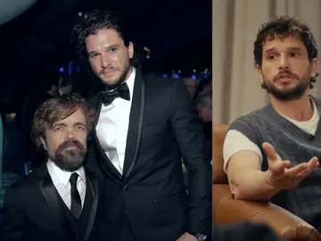 Peter Dinklage y Kit Harington Peter Dinklage y Kit Harington