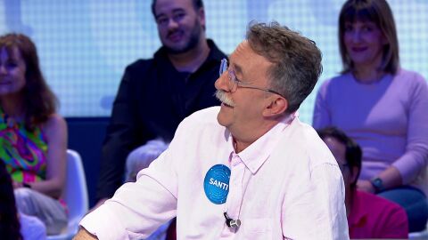 &iexcl;Viene pisando fuerte! La ronda de chistes con la que Santi Rodr&iacute;guez ha inaugurado un nuevo programa en Pasapalabra