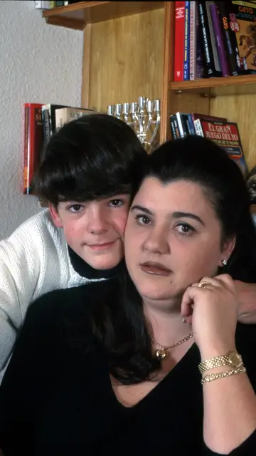 Cristina Blanco y su hijo Miguel Ángel Muñoz Cristina Blanco y su hijo Miguel Ángel Muñoz