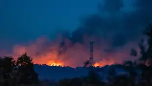 Incendio de Villanueva de los Castillejos (Huelva)