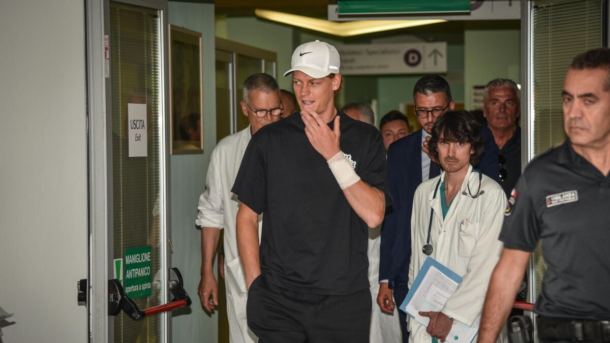¿Qué le ocurrió a Jannik Sinner en Roland Garros? 