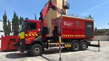 Imagen de un cami&oacute;n de Bomberos de Mallorca