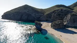 Playa de los Muertos, en Carboneras (Almería)