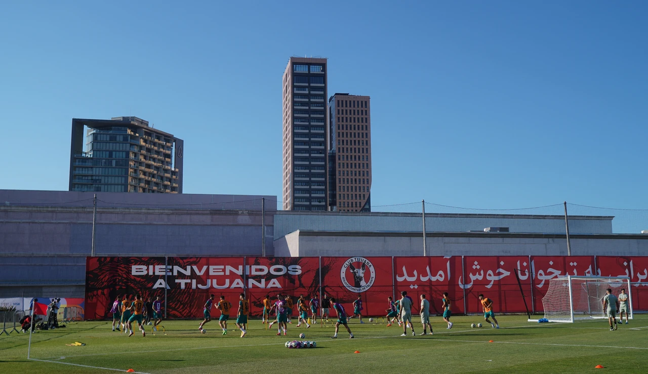 Centro de entrenamiento de la Selección de Irán en Tijuana, México