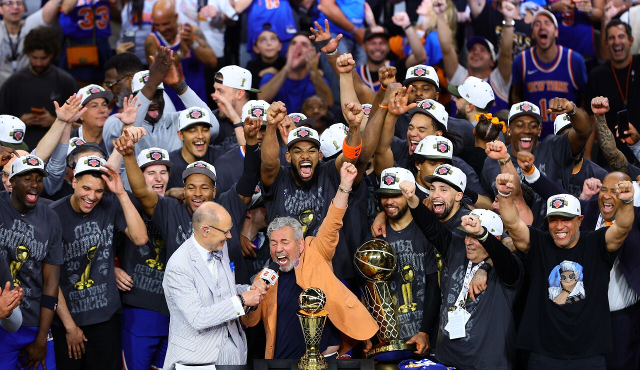 Los Knicks celebran su segundo anillo de la NBA