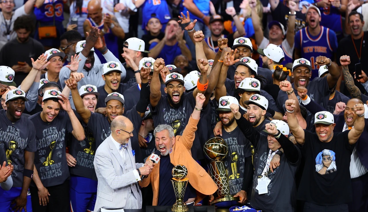 Los Knicks celebran su segundo anillo de la NBA
