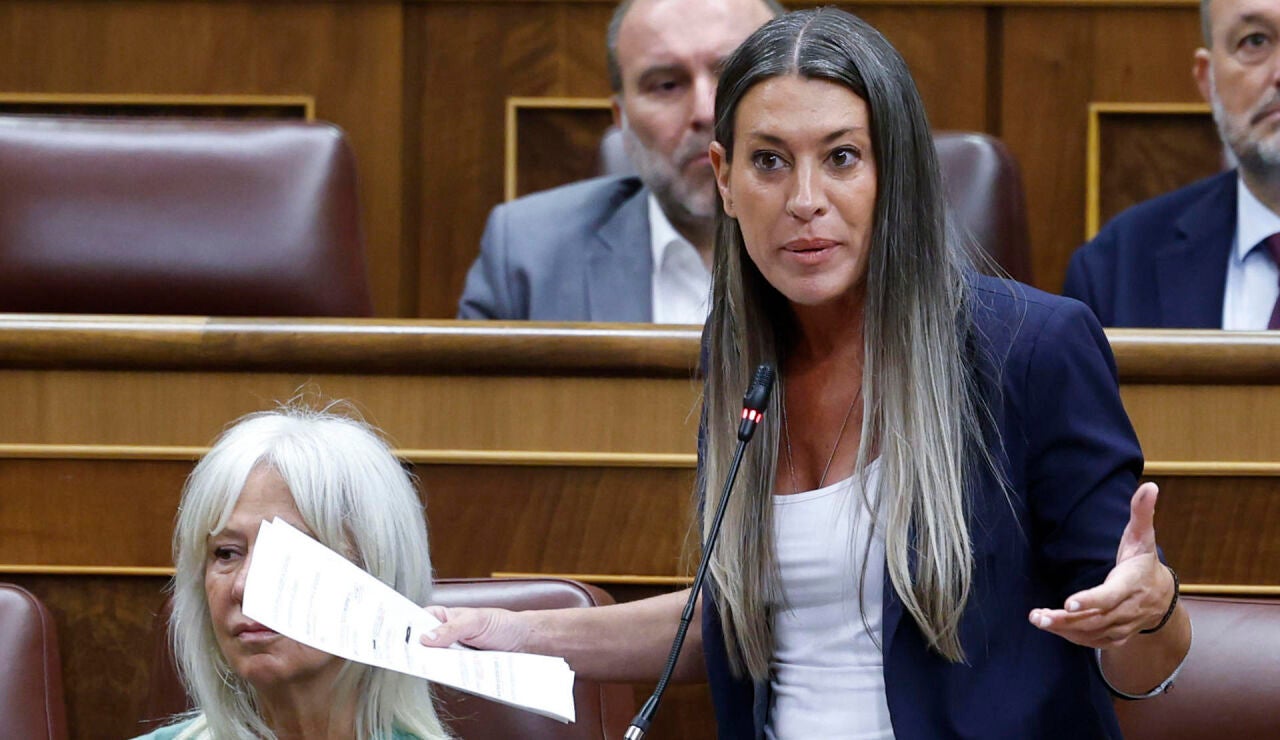 Imagen de la portavoz de Junts en el Congreso, Miriam Nogueras 