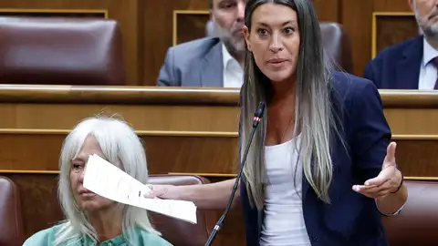 Imagen de la portavoz de Junts en el Congreso, Miriam Nogueras Imagen de la portavoz de Junts en el Congreso, Miriam Nogueras