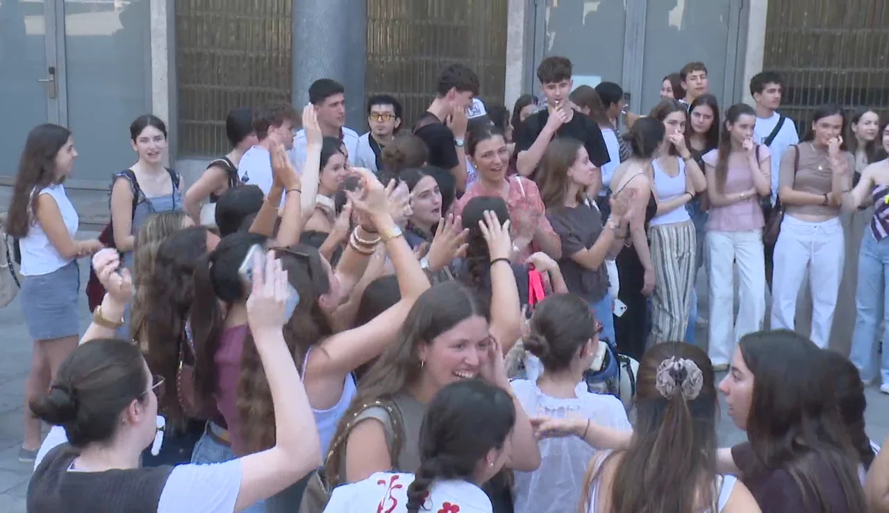 Alumnos de la PAU en País Vasco