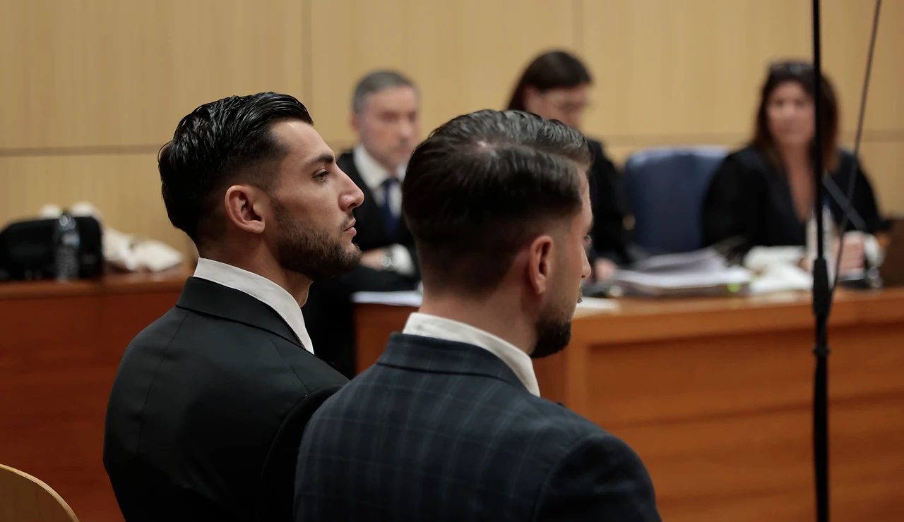 El futbolista Rafa Mir durante el juicio en la Ciudad de la Justicia de Valencia