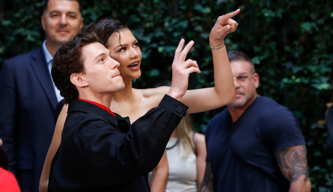 Tom Holland y Zendaya en Madrid
