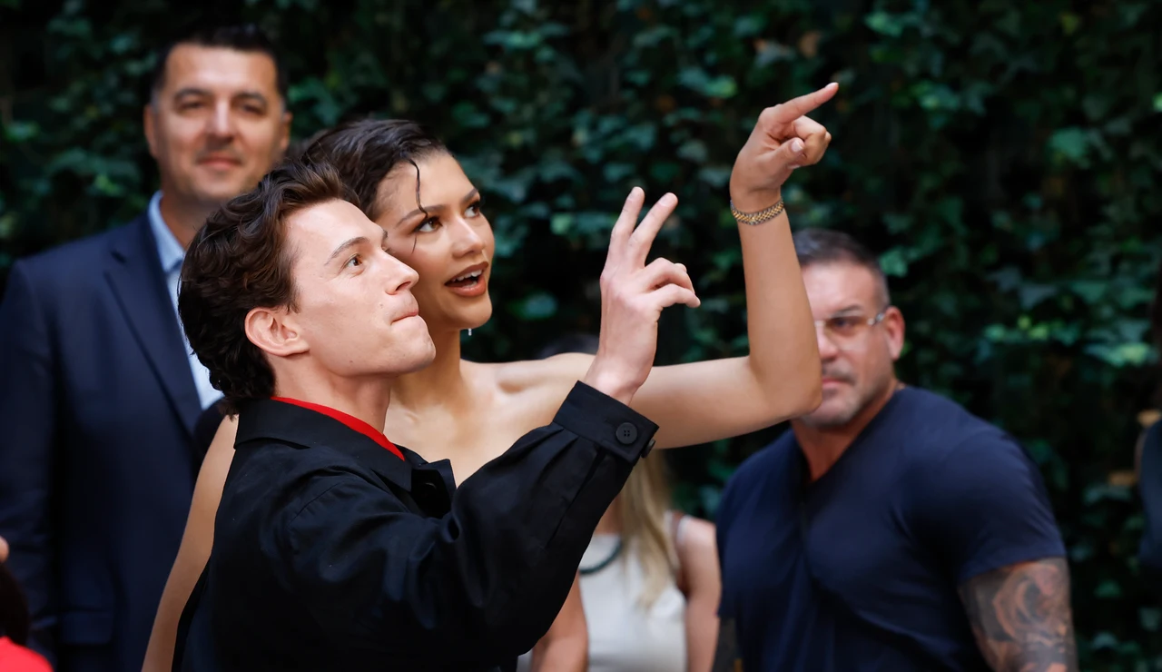 Tom Holland y Zendaya en Madrid