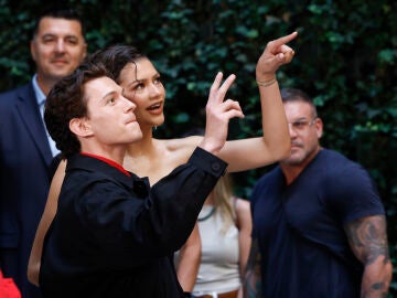 Tom Holland y Zendaya en Madrid