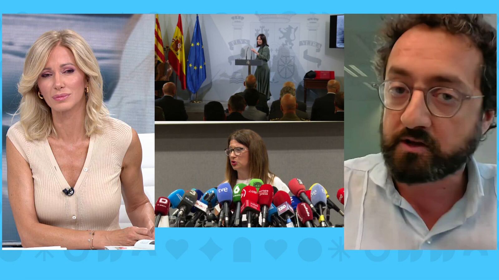 Joaquín Manso, director de El Mundo, sobre la directora general de la Guardia Civil: 