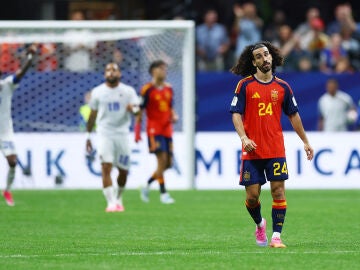 Marc Cucurella, en el partido ante Cabo Verde