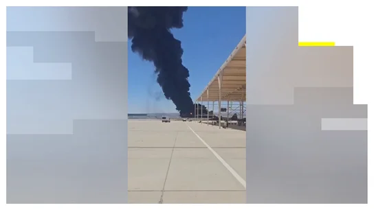 Se estrella un bombardero B-52 Se estrella un bombardero B-52