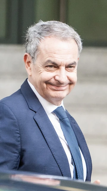 Zapatero, a su llegada a la Audiencia Nacional