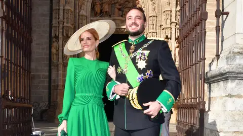 Olivia de Borbón junto a su hermano Francisco de Borbón Graf Von Hardenberg Olivia de Borbón junto a su hermano Francisco de Borbón Graf Von Hardenberg