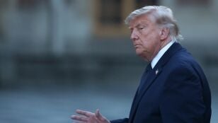 Donald Trump en el Palacio de Versalles