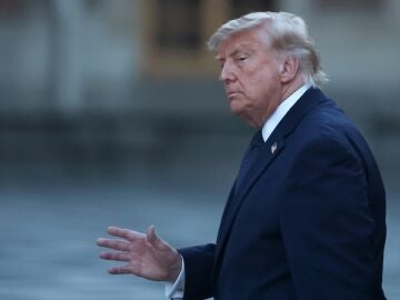 Donald Trump en el Palacio de Versalles