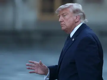 Donald Trump en el Palacio de Versalles Donald Trump en el Palacio de Versalles
