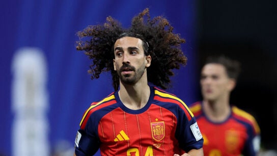 Marc Cucurella con la selecci&oacute;n espa&ntilde;ola en el Mundial 2026