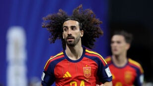 Marc Cucurella con la selecci&oacute;n espa&ntilde;ola en el Mundial 2026