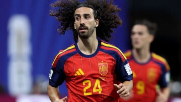 Marc Cucurella con la selecci&oacute;n espa&ntilde;ola en el Mundial 2026