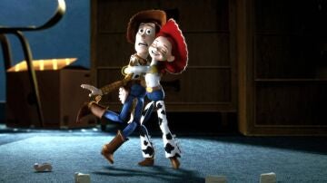 Woody y Jessie en Toy Story 2