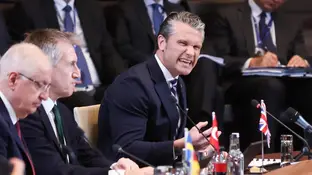 El secretario de Defensa de Estados Unidos, Pete Hegseth El secretario de Defensa de Estados Unidos, Pete Hegseth