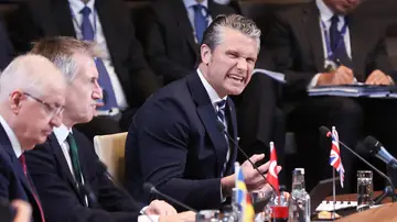 El secretario de Defensa de Estados Unidos, Pete Hegseth El secretario de Defensa de Estados Unidos, Pete Hegseth