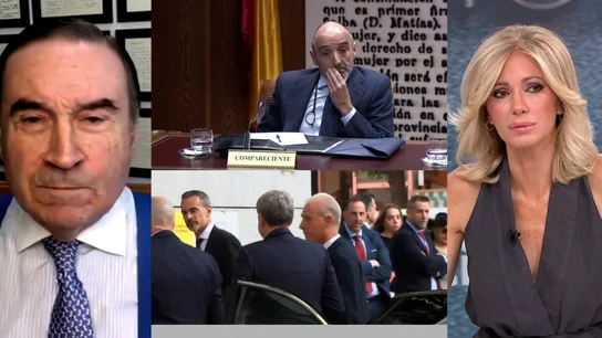 Pedro J. en Espejo Público. Pedro J. en Espejo Público.