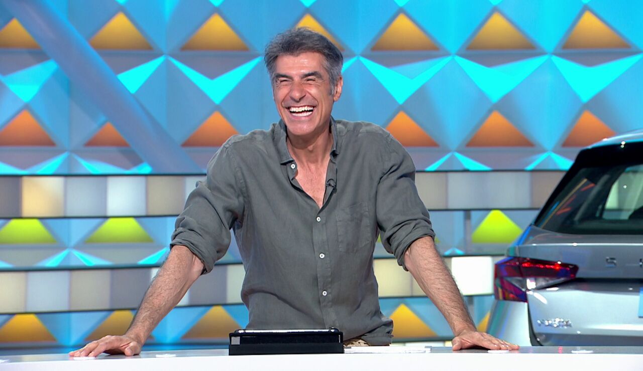 El ataque de risa de Jorge Fern&aacute;ndez ante la broma de Joaqu&iacute;n Padilla