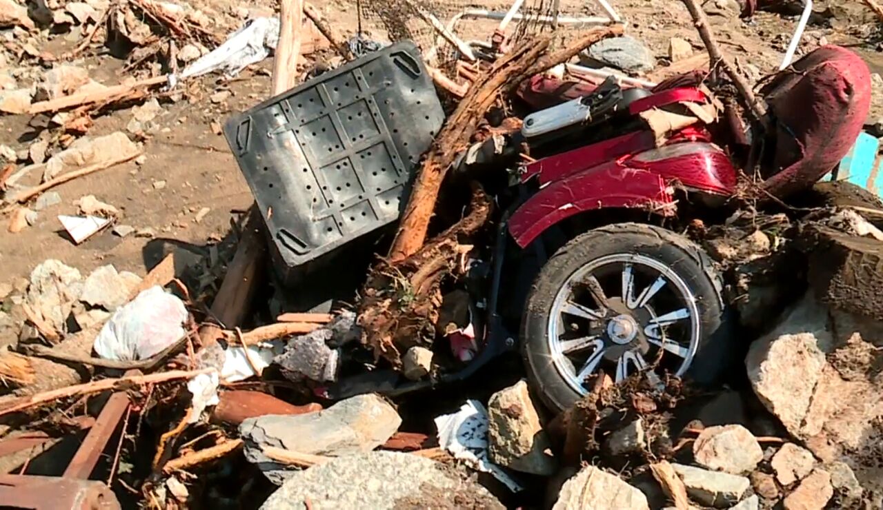Destrozos en Ourense