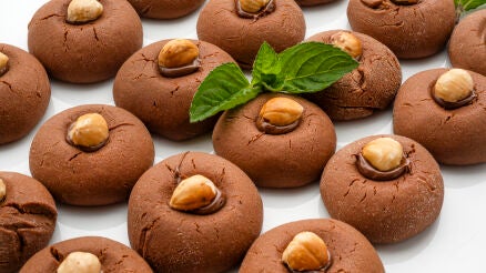 bocados de cacao y avellana
