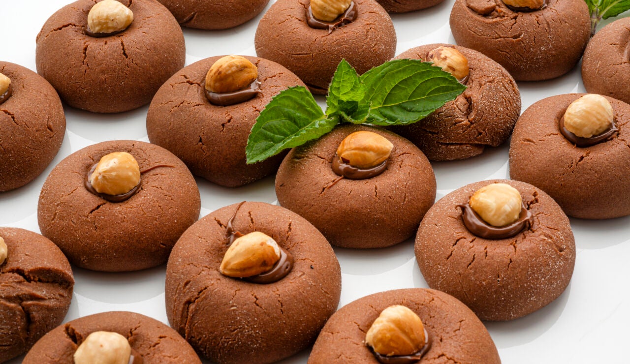 bocados de cacao y avellana 