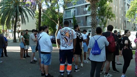 Desahucio en La Mina (Barcelona)