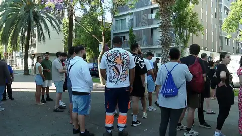 Desahucio en La Mina (Barcelona) Desahucio en La Mina (Barcelona)