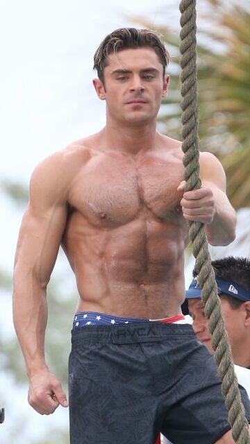 Zac Efron en 2017 en Baywatch