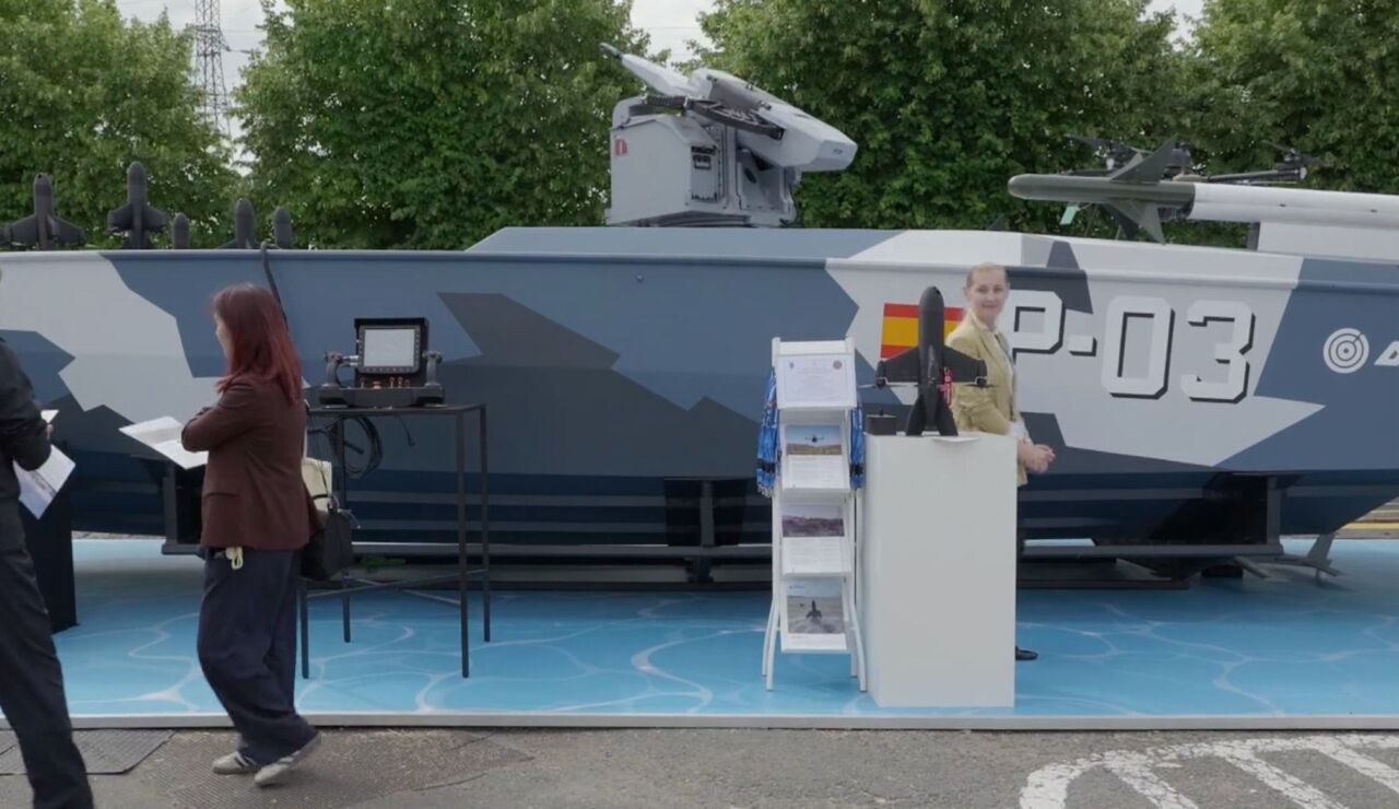 ARMMO presenta en la feria de armas de Par&iacute;s su nuevo catamar&aacute;n aut&oacute;nomo no tripulado de alta velocidad
