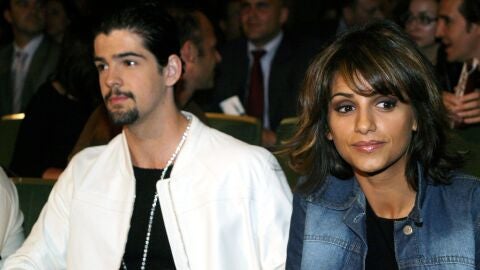 Mónica Cruz y Miguel Ángel Muñoz en 2004