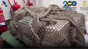 Cocaína interceptada en un velero al sur de Canarias Cocaína interceptada en un velero al sur de Canarias