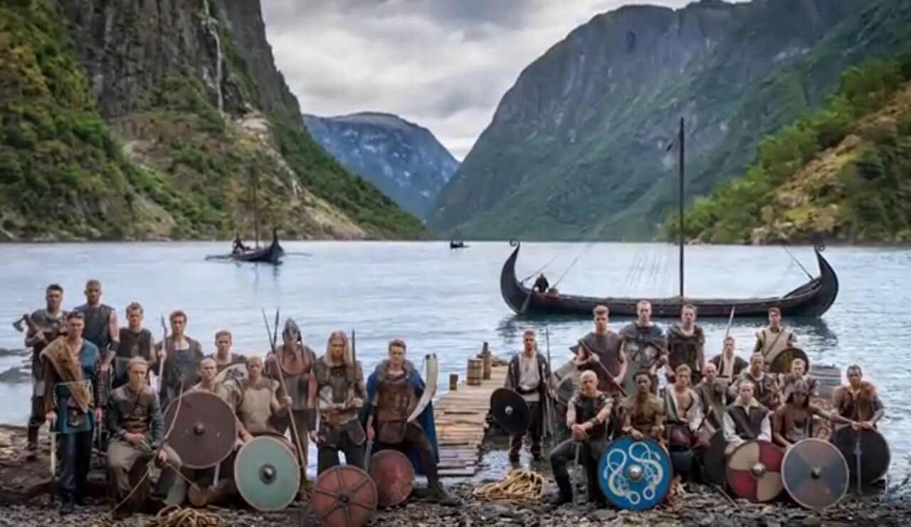 La selecci&oacute;n noruega se viste de vikingos