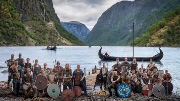 La selecci&oacute;n noruega se viste de vikingos