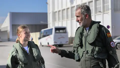 La Princesa de Asturias y el rey Felipe VI La Princesa de Asturias y el rey Felipe VI
