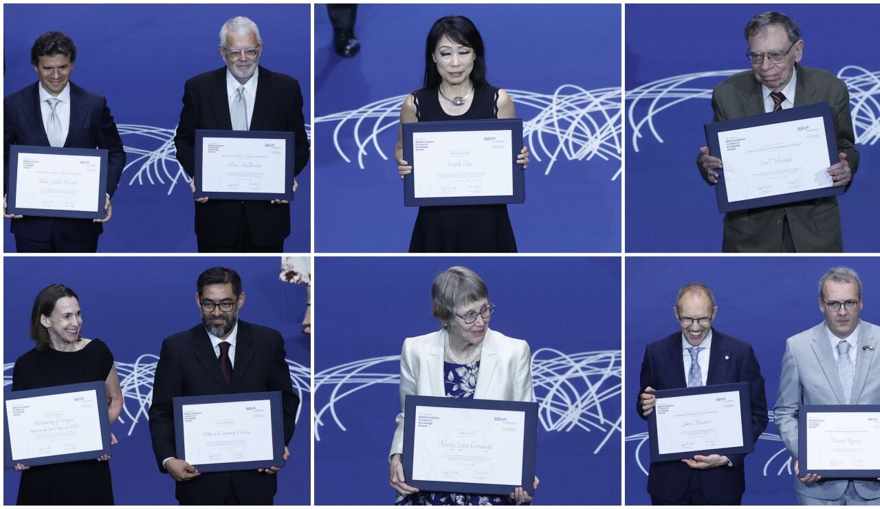 Premiados Fronteras del Conocimiento