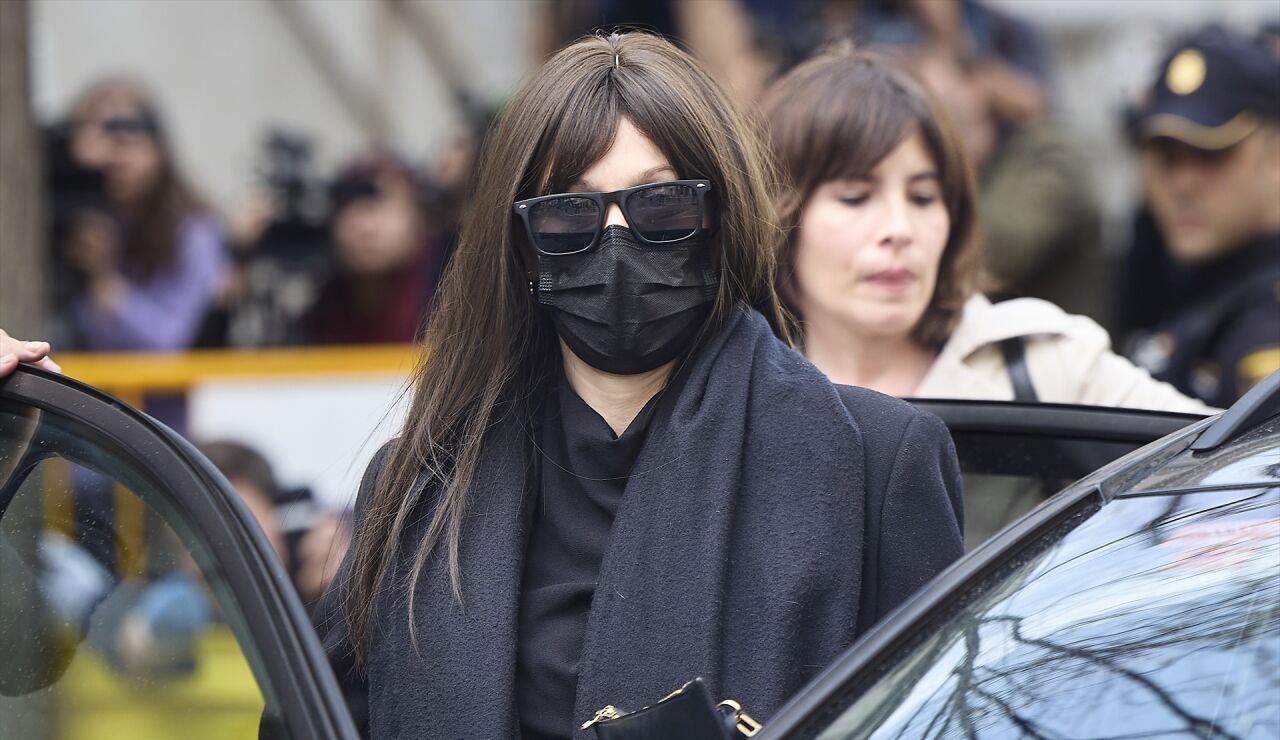 La expareja de &Aacute;balos, J&eacute;ssica Rodr&iacute;guez, a su salida del Tribunal Supremo