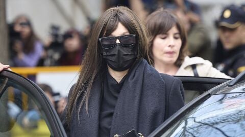 La expareja de &Aacute;balos, J&eacute;ssica Rodr&iacute;guez, a su salida del Tribunal Supremo