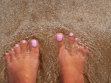 Pedicura de verano Pedicura de verano