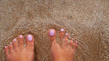 Pedicura de verano